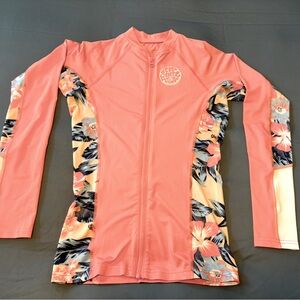 Women’s Zippered Rip Curl Rash Guard